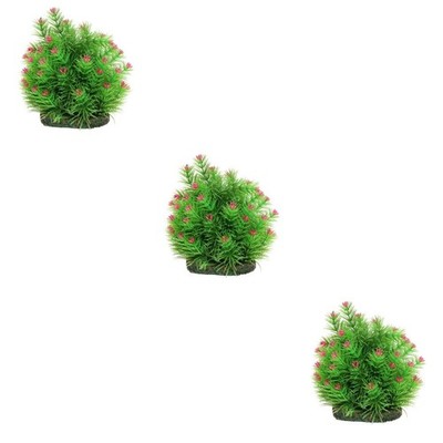3 Pieces Künstliche Aquarium Pflanzen Kunstpflanzen Für Das Aquarium-