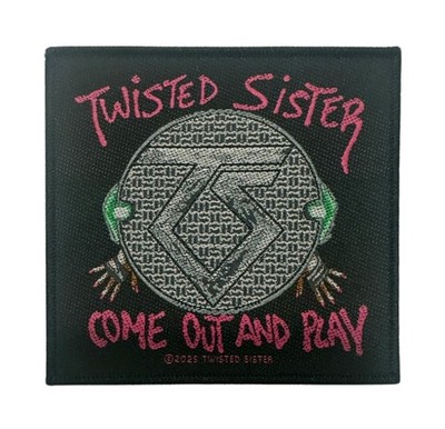 Twisted Sister Come Out And Play Battle Jacket Sew On Woven Patch - OFFICIA 24-2