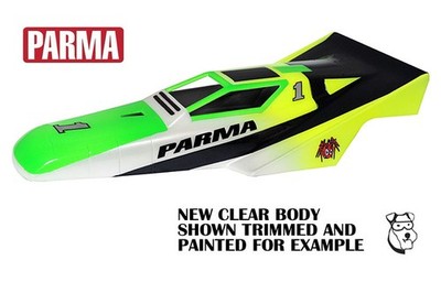 #10214ST - 1/10 PARMA STINGER CLEAR .040'' RC BUGGY BODY VINTAGE