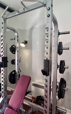 HAMMER KRAFT HALBER RACK HANTELSTANGEN BANK KOMMERZIELLE GERÄTE FITNESSSTUDIO KONVOLUT 