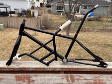 OLDSCHOOL 87 BOSS BMX FRAMESET BLACK LADDER OAKLAND BARS PRO GT HARO REDLINE