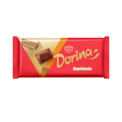(21,90 EUR/kg) Kras Dorina Napolitanke Schokolade 100g Cokolada Kroatien