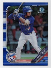 2019 Bowman Chrome Blue Refractor /150 Leonardo Jimenez #BDC-78 Blue Jays Rookie