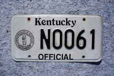 Kentucky OFFICIAL License Plate