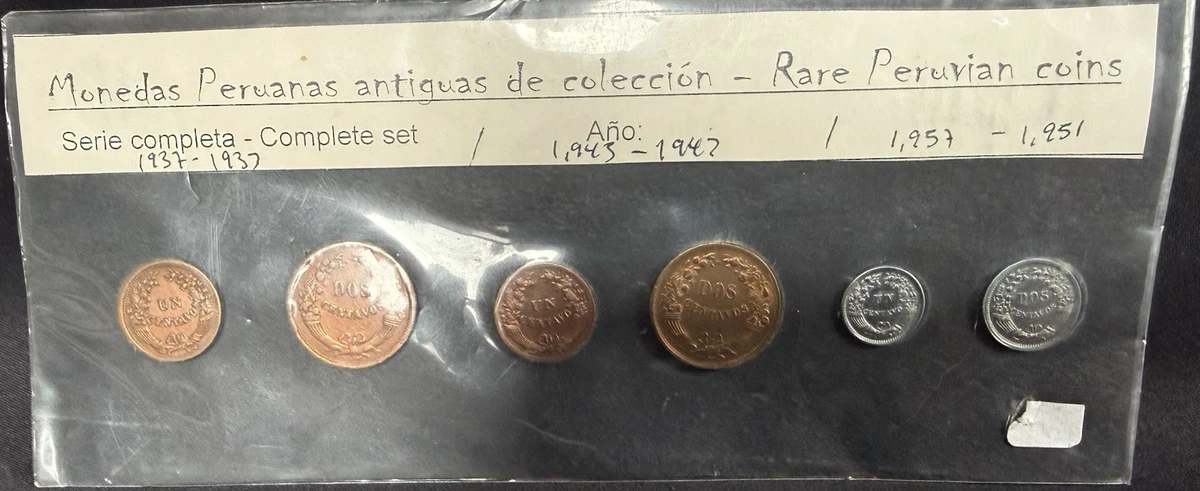 ペルー　2CENTAVOS　2センタボ　2ケンタボ　1937年 2 Centavos - Peru – Numista