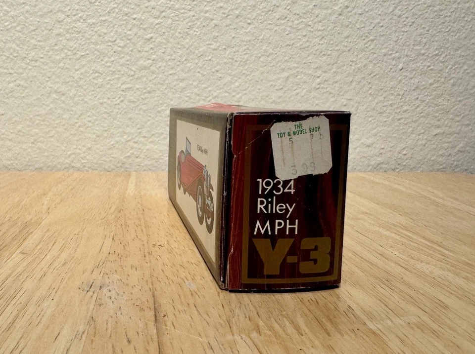 Vintage Matchbox Models of Yesteryear Y-3 1934 Riley MPH 35:1 Scale c1973 - Image 4 of 4