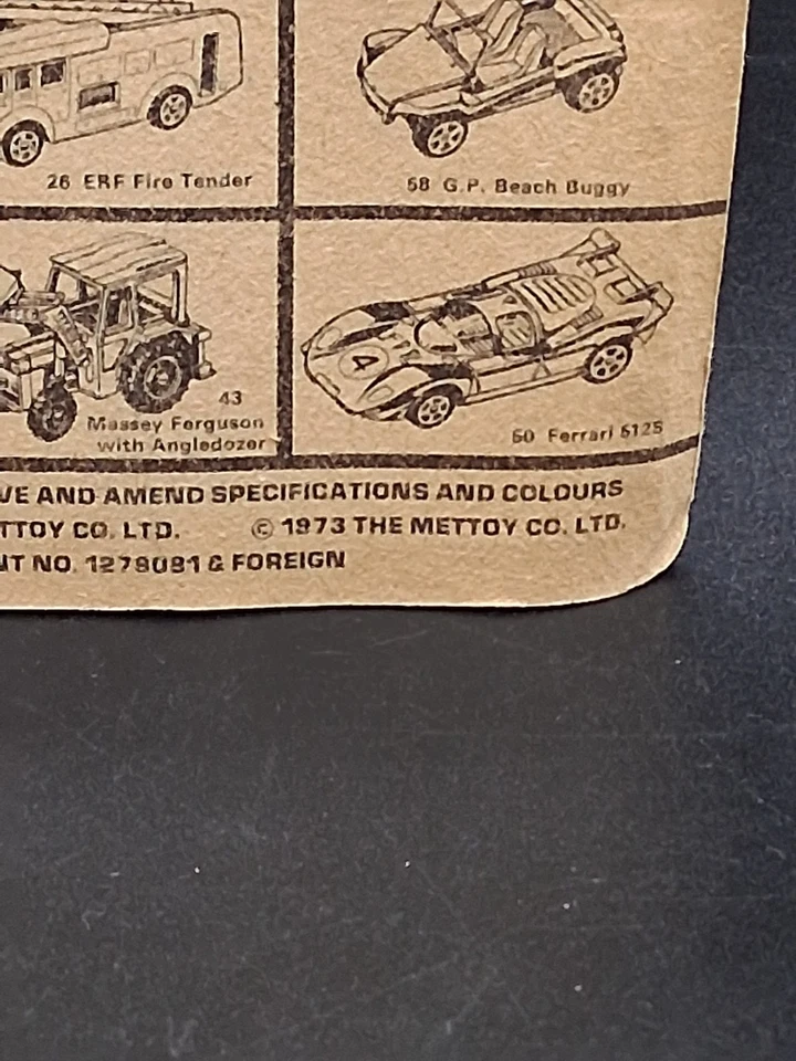 Vintage 1973 CORGI Juniors Land Rover Pickup Truck MOC - Image 4 of 4