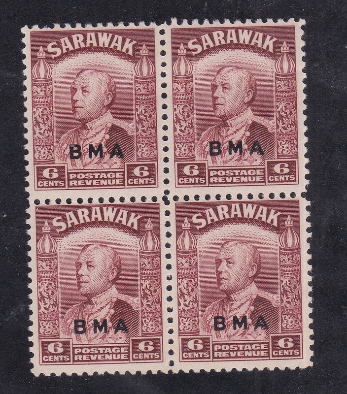 SARAWAK( BMA)^^^^^sc#140   MNH   BLOCK of 4   @# dco 1710sara
