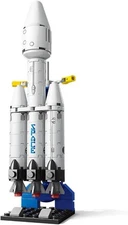Rocket Ship Building Blocks Set 69-Piece