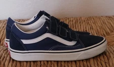VANS Old Skool Suede Canvas V Dress Blue Mens Size 6