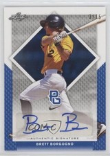 2016 Leaf Perfect Game National Showcase Blue 3/15 Brett Borgogno Auto 0b2