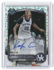 Kaelyn Carroll /100 2025-26 Bowman Chrome Prospect Autograph Mini-Diamond