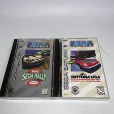 SEGA RALLY & DAYTONA USA CHAMPIONSHIP CIRCUIT ( SEGA SATURN )