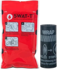 SWAT-T Tourniquet Black, Emergency First Aid 1 Count (Pack of 1), Black 