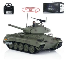 US Stock Tongde 1:16 M24 Chaffee Plastic RTR RC Tank Infantry Fighting Model