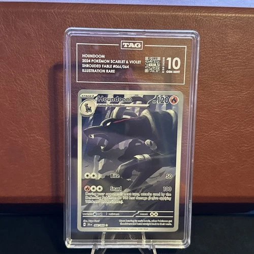 Houndoom 66/64 Shrouded Fable TAG 10