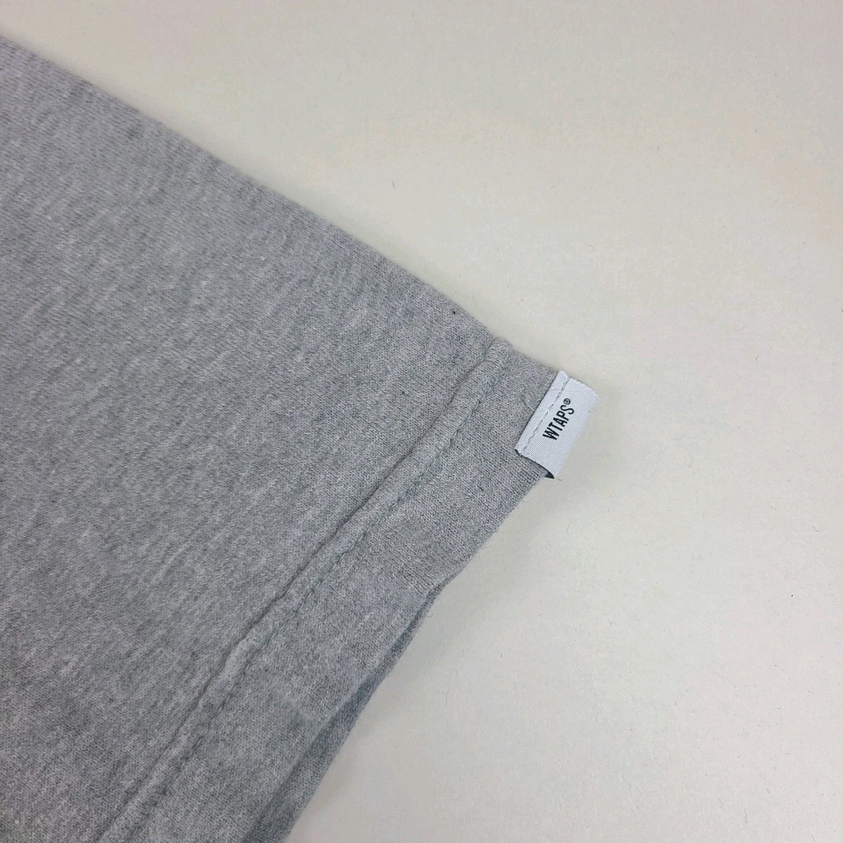 WTAPS Shirt Mens Size 2 Gray Relaxed Oversized Fit Embroidered Made in Japan View 3