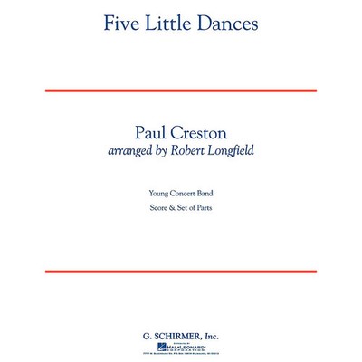Hal Leonard Five Little Dances  Concert Band
