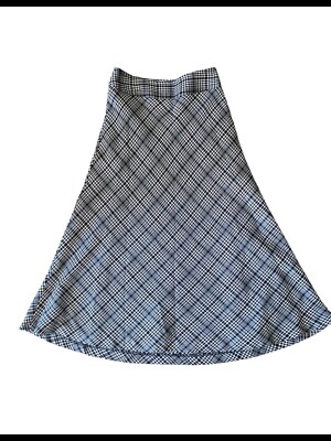 East 5th Houndstooth Midi Skirt Womens Size Career Casual
