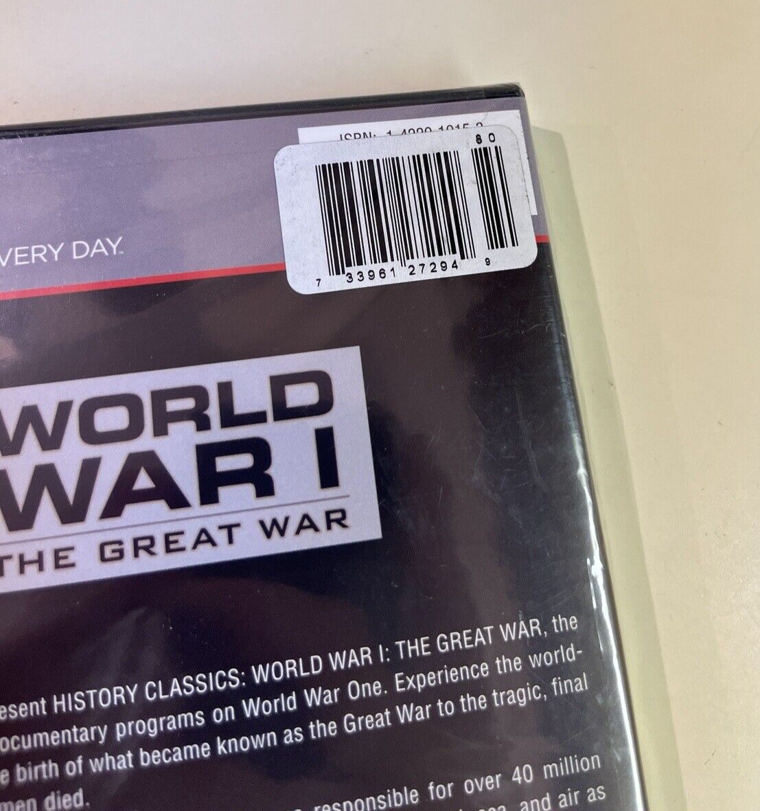 【中古】World World I: Great War [DVD] [Import] History Classics: World War I The Great War DVD, 4-Disc Set, Read