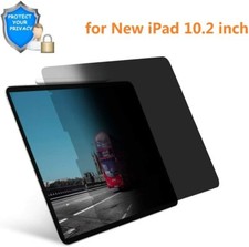 iPad 10.2 inch 2019 Privacy iPad Screen Protector, Anti Spy Landscape Mode Priva