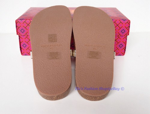 Nuovo con scatola Tory Burch Miller Cloud sandalo oro scintillante US 6,5 7 7,5 8 8,5 9 9,5 10 10,5 - Foto 56 di 92