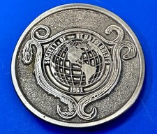 S.O.N. Society Of The Nematologists Since 1961 20Th Meeting Round Belt Buckle