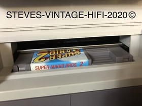 Super Mario Bros. 2 Nintendo NES (PAL) Cartridge + Manual NES-ME-UKV-2 L@@K RARE