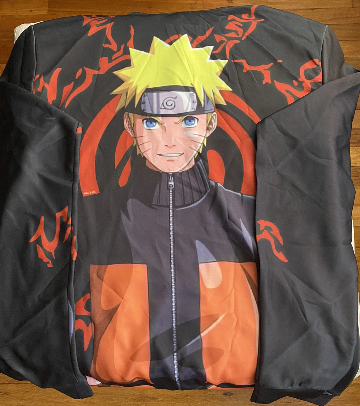 Narutoo Light Weight 3-D Sweatshirt Medium￼ Brand New In Bag￼