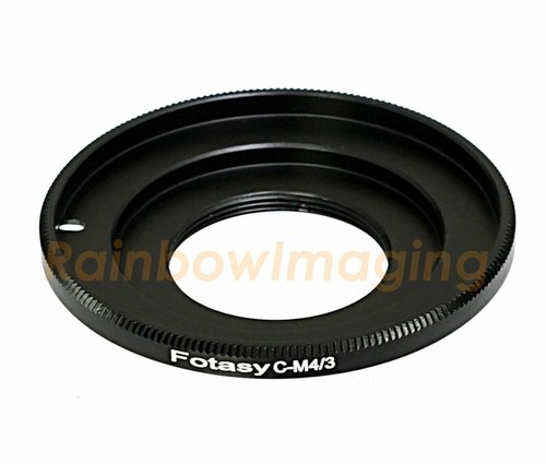 16MM Cine movie lens to micro 4/3 adapter Panasonic GX850 GX9 GX85 G9 GF8 GX80  - Picture 1 of 3