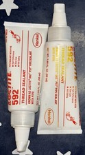 TWO Loctite 592 Thread Sealant 50mL Pipe Sealant PTFE OLD STOCK 59231 TWO TUBES