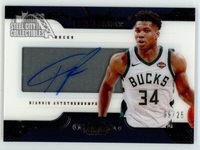 Giannis Antetokounmpo 2018-19 Panini Dominion Main Exhibit