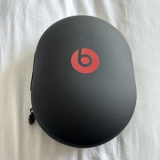Beats By Dre Hard Shell Zip Carrying Red Case ONLY