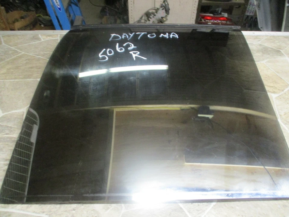 Dodge Daytona Chrysler 1985-1989 láser ventana de pasajero derecha fabricante de equipos originales barra en T techo tintado Foto 4 de 4