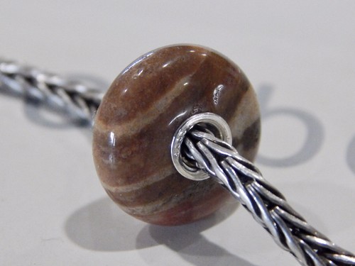 Cuentas de piedras preciosas Trollbeads LE 2011 RARO Y DIFÍCIL DE ENCONTRAR como madera petrificada (una cuenta) ¡NUEVO! - Imagen 4 de 20