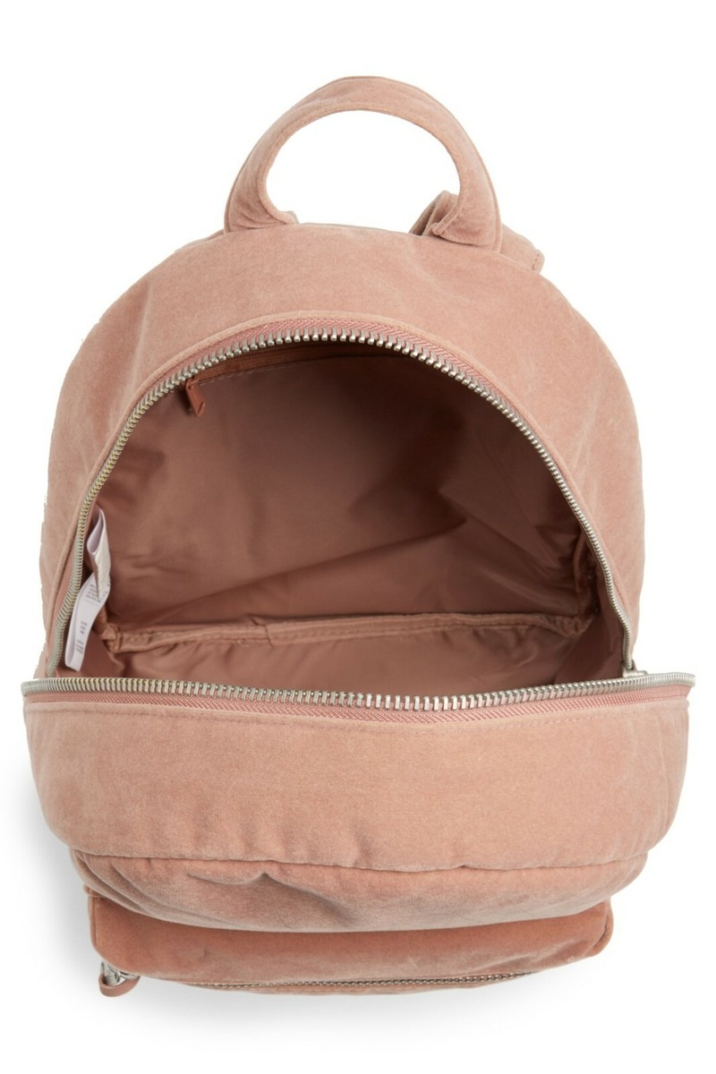 NEW NWT Herschel GROVE XS Ash Rose Backpack Velvet Pink Nude  display picture 3