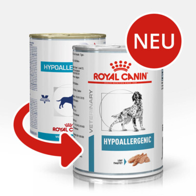 12 x 400g ROYAL CANIN Hypoallergenic Canine Nassfutter Hundefutter