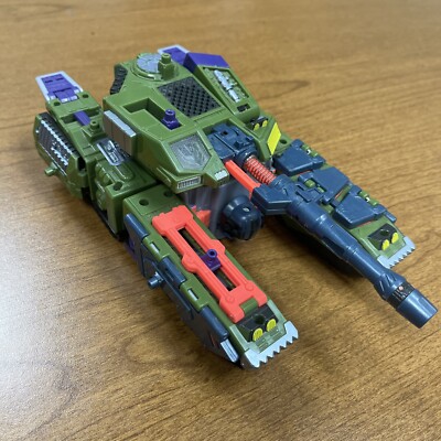 Transformers Armada Megatron Tank with Leader-1 Mini-Con No Canon Missile (284)