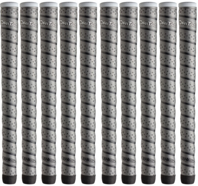10er Set - WINN DRI-TAC WRAP ÜBERGRÖSSE GOLFGRIFFE. 7DTWR-DG