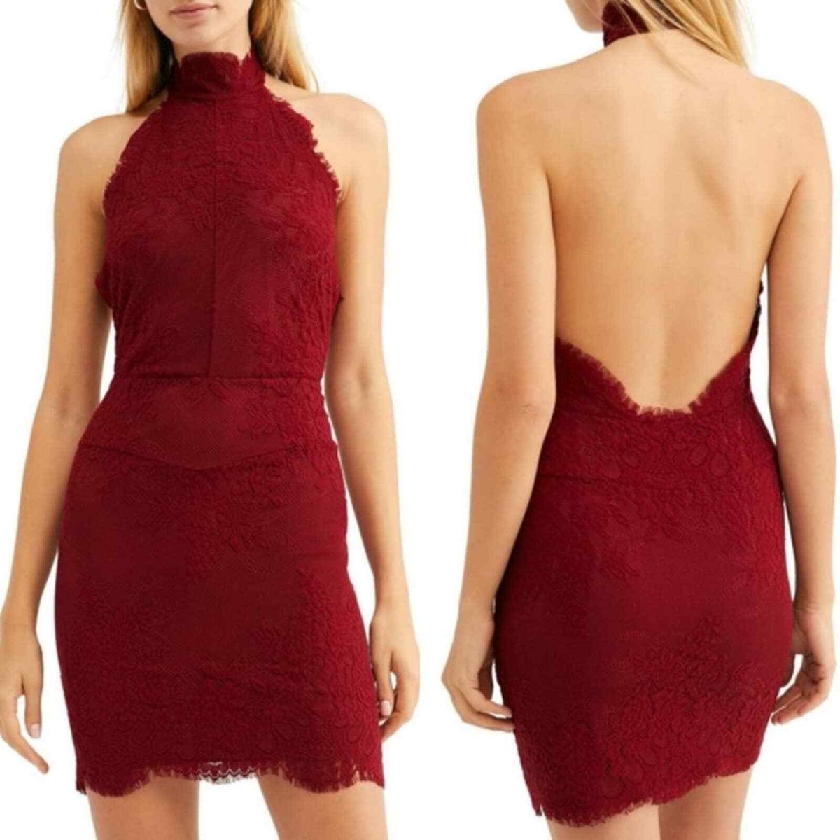chinese dress ladies Free People Tabby Lace Mini Dress