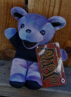 GRATEFUL DEAD ''JERRY GARCIA'' BEANIE BABY 7'' TALL MADE  LIQUID BLUE (NEW) TIEDYE