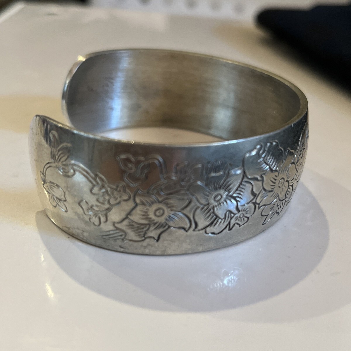 ヴィンテージ！Silver Wavy Cuff ブレスレット ヴィンテージ！Silver Wavy Cuff ブレスレット#2 アクセサリー