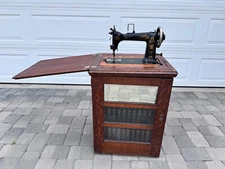 Wheeler & Wilson D9 Antique Sewing Machine  1892 Bridgeport CT SN 2854966