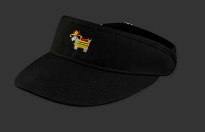 Supa Dupa ''caliente'' Scotty Cameron Visor Black Serape Dog Adjustable