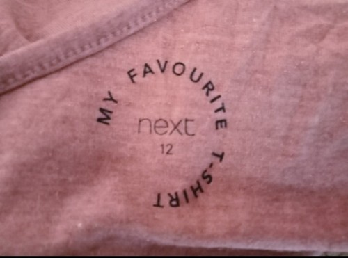 Next One Should Dusky Pink Vest Top. Size 12 BNWOT - Picture 3 of 3
