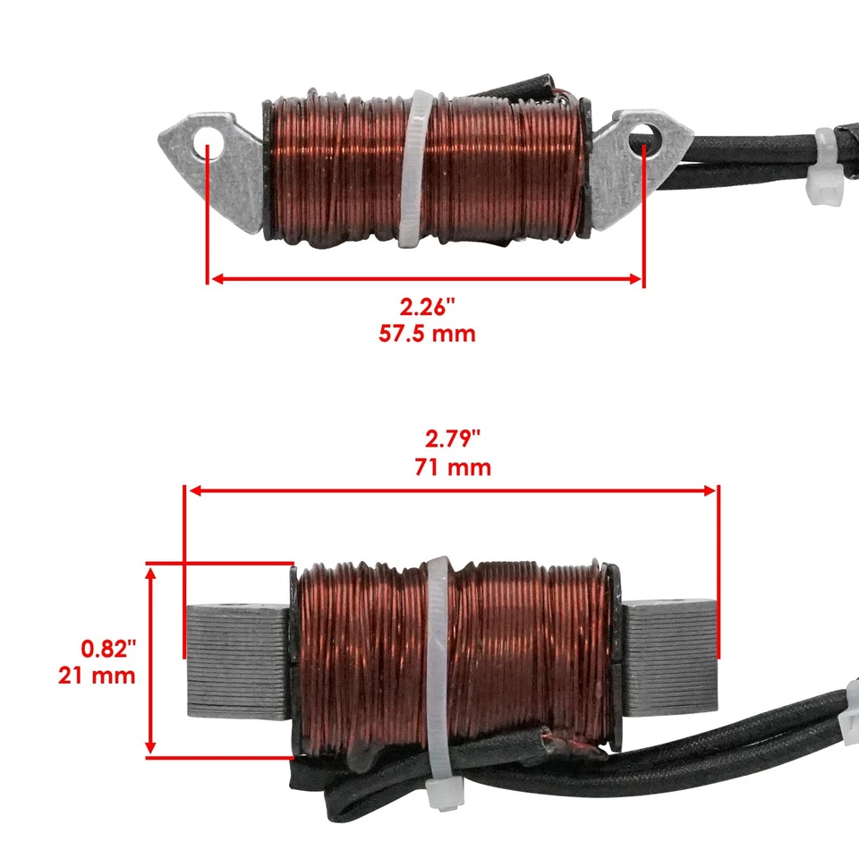 Estator para Honda ATC185 1980 / ATC185S 1981 / ATC200 1981 31120-958-003 Foto 2 de 4