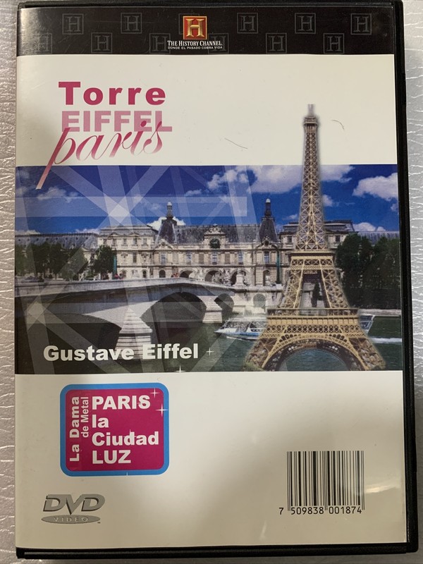 Torre Eiffel Paris (DVD, Espanol)