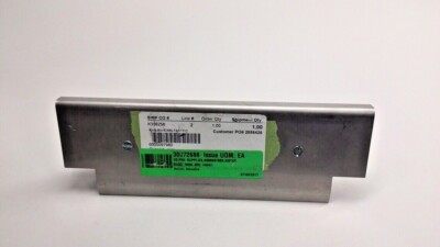 Krones 0300097980 Plate Support Bracket Stainless 0-300-09-798-0