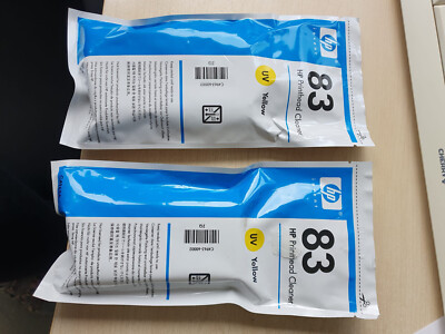 Original HP 83 UV Printhead Cleaner Yellow (NO PRINTHEAD!) C4963A
