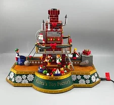 Mr Christmas Santa's Toy Factory Musical Animated Christmas Decoration w/ Box